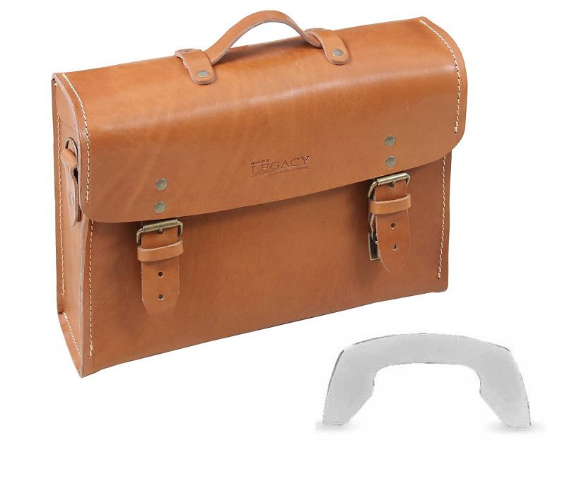 Hepco&Becker Legacy lederen aktetas bruin C-BOW