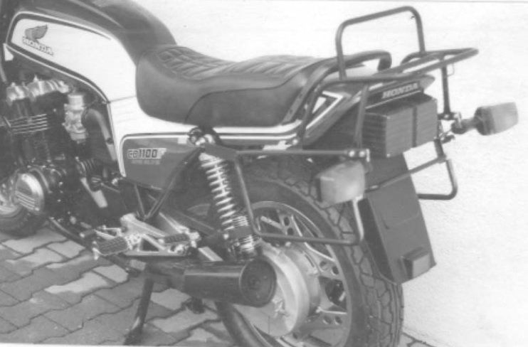 Hepco & Becker Topdrager zwart voor Honda CB 250 Two Fifty