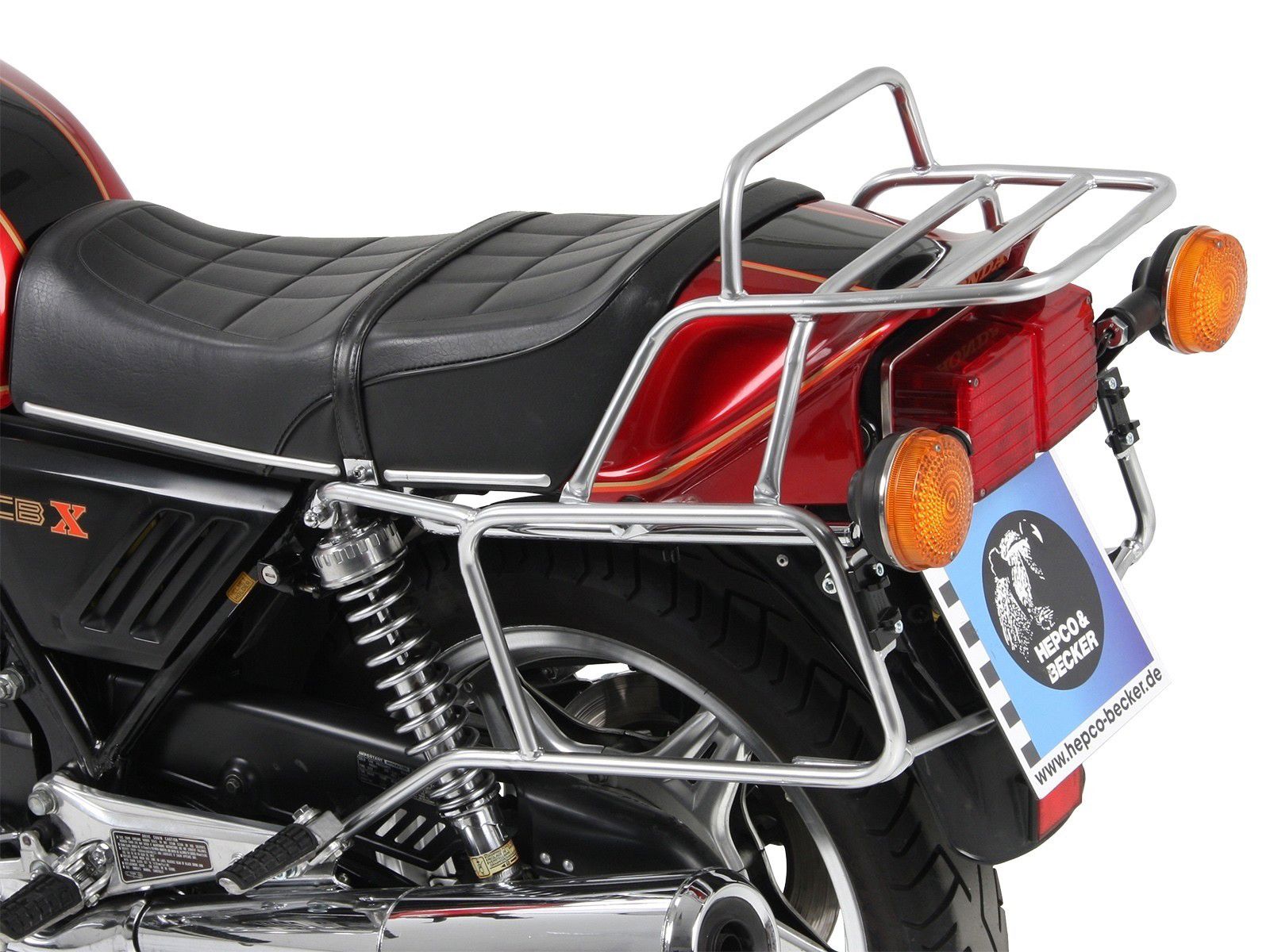 Hepco & Becker Kofferrek chroom Honda CBX1000 STEREO