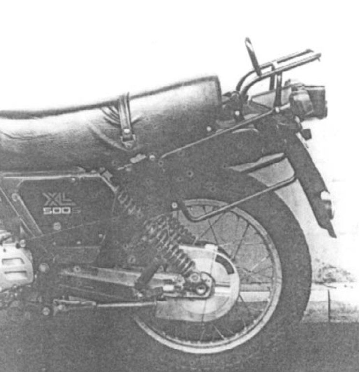 Hepco & Becker Topdrager zwart voor Honda VT500E