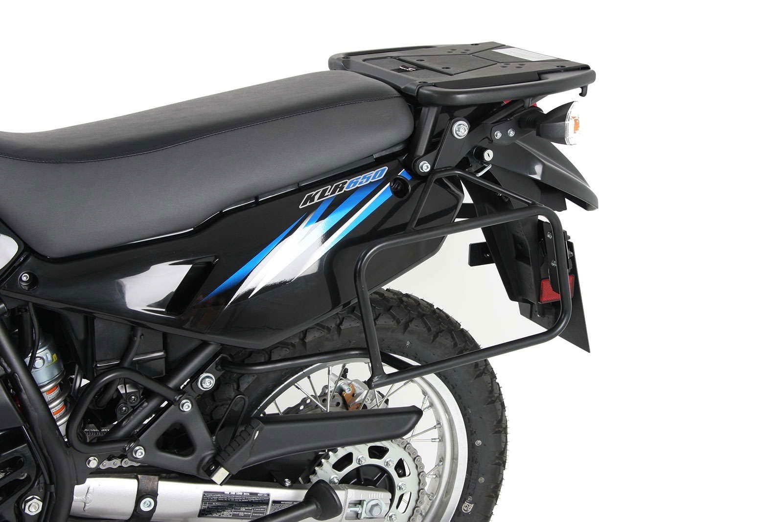 Hepco & Becker Kofferrek Lock tot it zwart Kawasaki KLR650 vanaf 2008