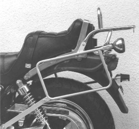 Hepco & Becker Topdrager zwart voor Kawasaki KLR250 vanaf 1996