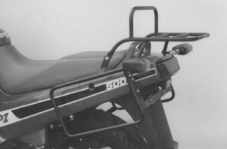 Hepco & Becker Topdrager zwart voor Kawasaki KLR650 vanaf 1992