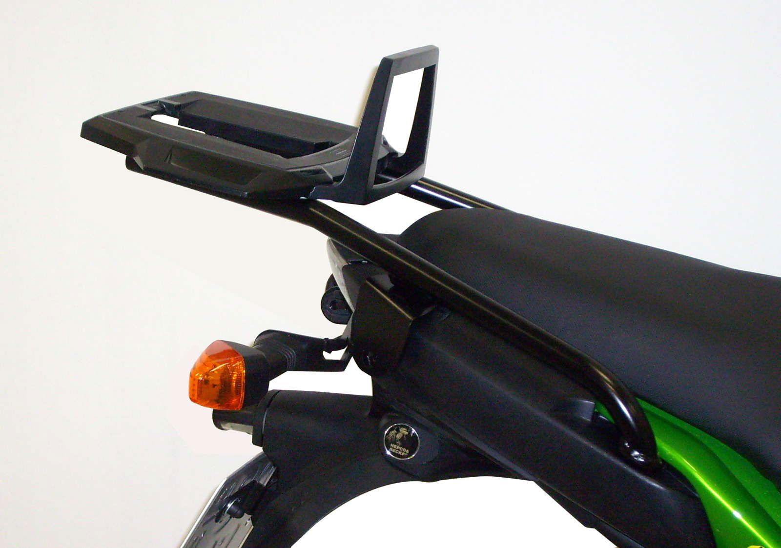 Hepco&Becker Topdrager Alurack zwart voor Kawasaki VERSYS 650 vanaf 2007 tot 2009-