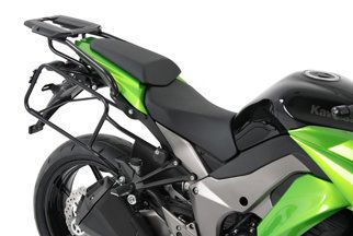 Hepco&Becker Topdrager Alurack zwart voor Kawasaki Z1000SX vanaf 2011 tot 2014