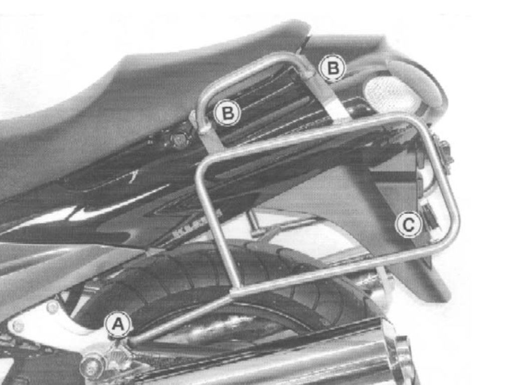 Hepco&Becker Topdrager chroom voor Kawasaki VN1500/1600 MEAN STREAK