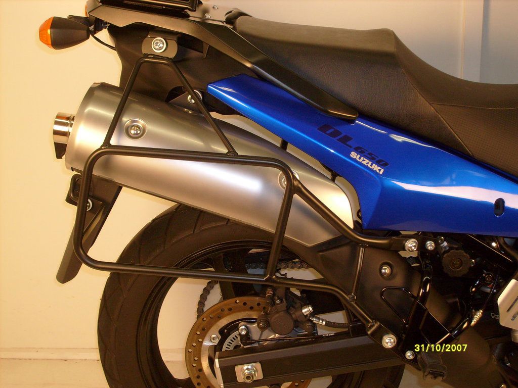 Hepco & Becker Kofferrek Lock tot it zwart Suzuki DL650 vanaf 2004 tot 2011