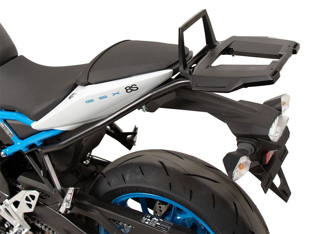 Hepco&Becker Topdrager Alurack zwart voor Suzuki GSXR1300 vanaf 2008
