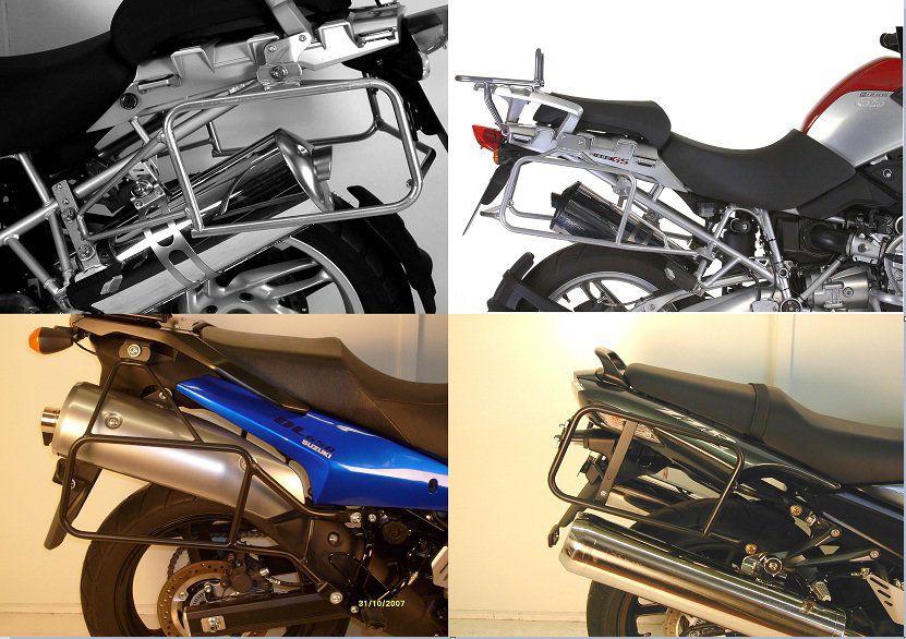 Hepco & Becker Topdrager zwart voor Yamaha XT600 1984 tot 1986