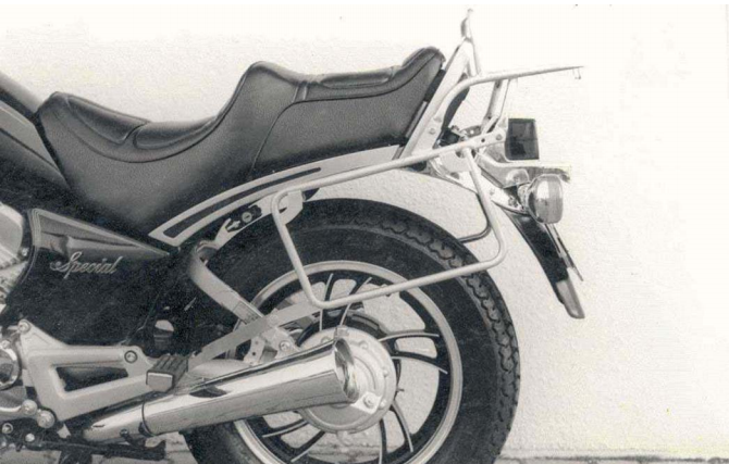 Hepco&Becker Topdrager chroom voor Yamaha XVS 125 / 250