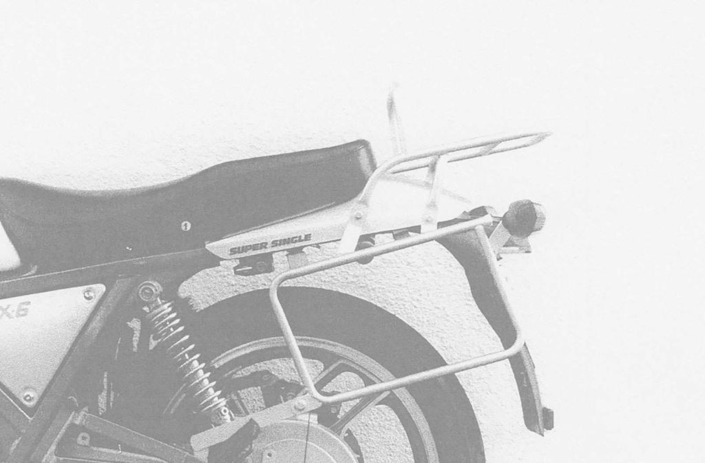 Hepco & Becker Topdrager zwart voor Yamaha XT600 TENERE 1986 tot 1987