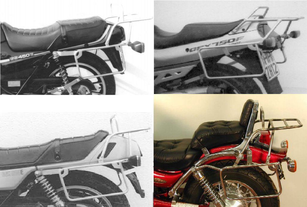 Hepco & Becker Topdrager zwart voor Yamaha XJ600F 1986 tot 1991