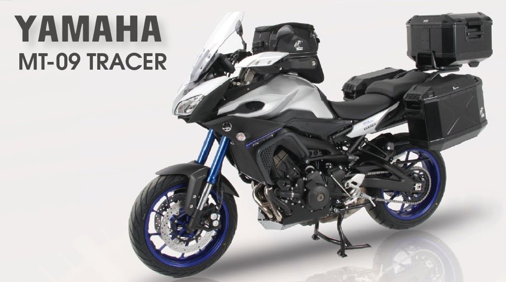 Hepco&Becker Topdrager Alurack antraciet voor Yamaha MT09 Tracer vanaf 2015 tot 2017