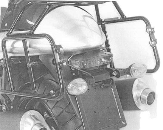 Hepco&Becker Topdrager chroom voor Moto Guzzi CALIFORNIA 1100 EVOLUTION vanaf 2001