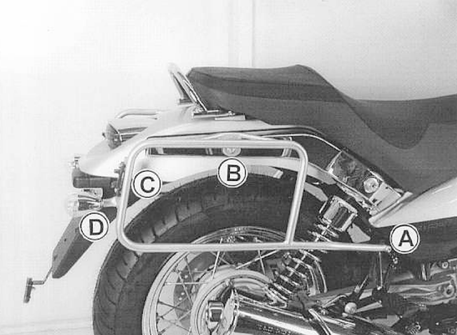 Hepco & Becker Topdrager zwart voor Moto Guzzi BREVA 750ie vanaf 2003