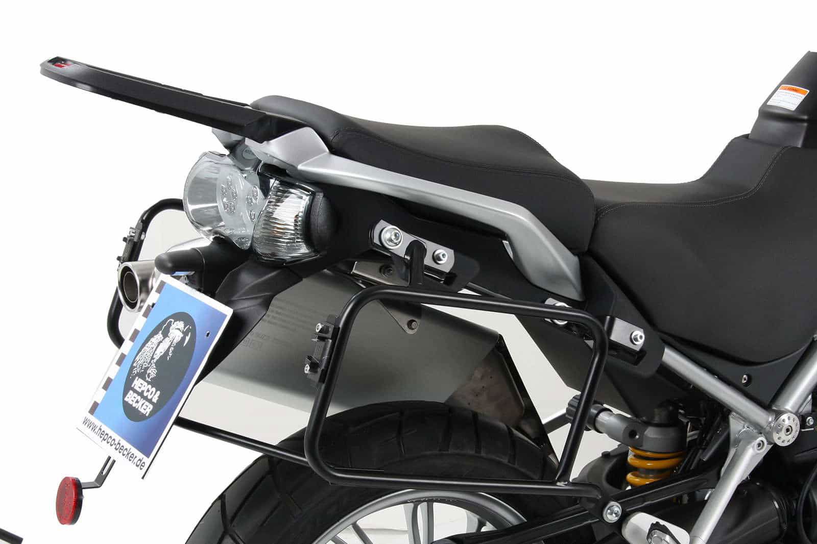 Hepco & Becker Kofferrek Lock tot it zwart Moto Guzzi STELVIO vanaf 2008 tot 2012 / NTX1200