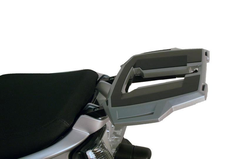 Hepco&Becker Topdrager Alurack zwart voor Moto Guzzi STELVIO 1200 vanaf 2008 tot 2016