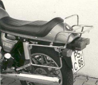 Hepco & Becker Kofferrek chroom BMW R80RT/ R100RT/ RS/ 7/ CS tot 1985