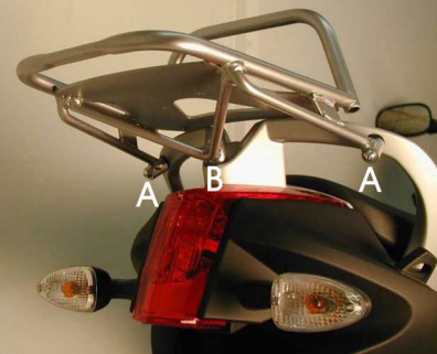 Hepco & Becker Topdrager zwart voor BMW F800S vanaf 2006