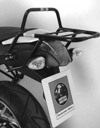 Hepco & Becker Topdrager zwart voor BMW R1200R vanaf 2007 tot 2010