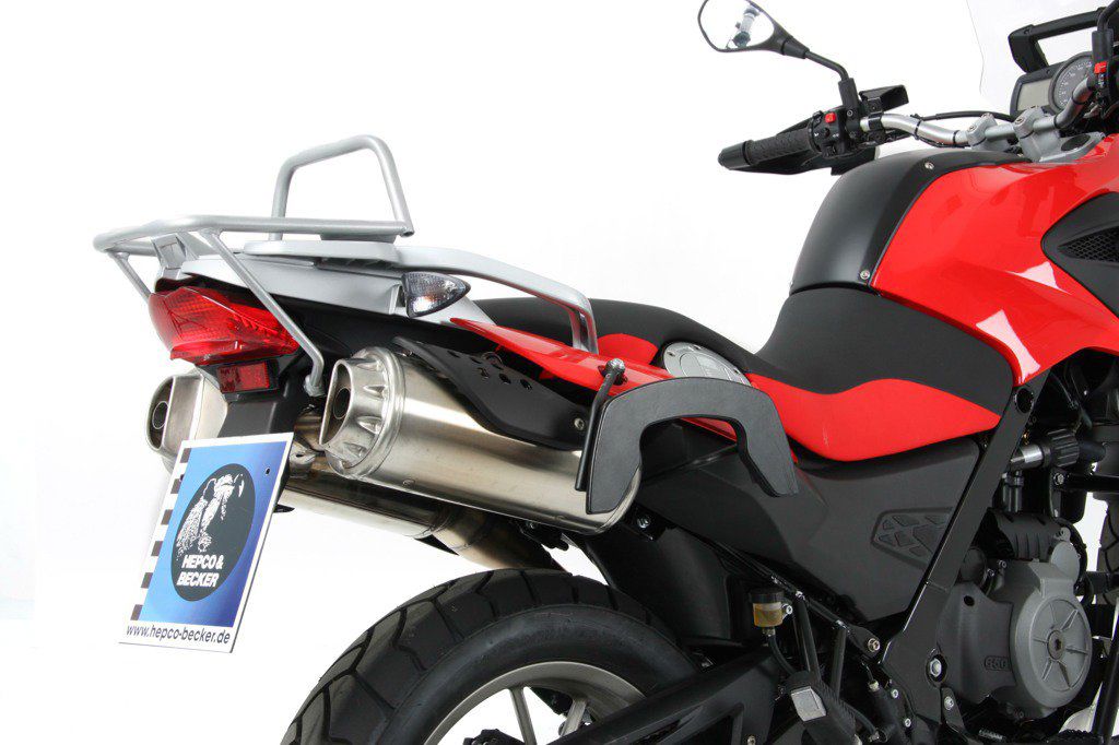 Hepco&Becker Topdrager zilver voor BMW G650GS/Sertao vanaf 2011