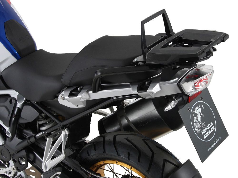 Hepco&Becker Topdrager Alurack zwart voor BMW R1200GS LC vanaf 2013 tot 2018