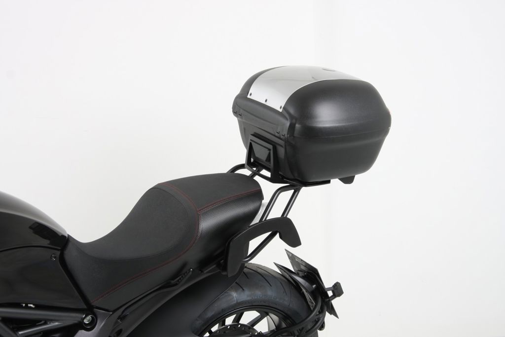 Hepco&Becker Topdrager Alurack zwart voor Ducati Diavel vanaf 2011 tot 2018