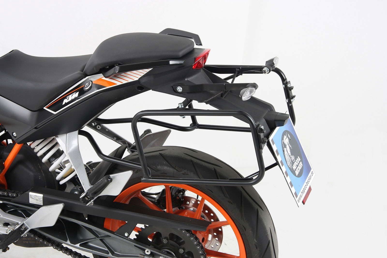 Hepco & Becker Kofferrek zwart KTM 125 Duke vanaf 2011 tot 2016/ Duke 200 vanaf 2012 tot 2016