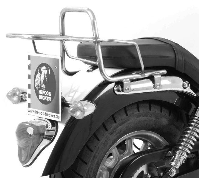 Hepco&Becker Topdrager chroom voor Triumph Speedmaster tot 2010