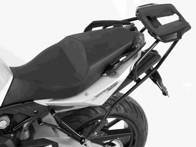 Hepco&Becker Topdrager Alurack zwart voor Aprilia SL750 Shiver vanaf 2010