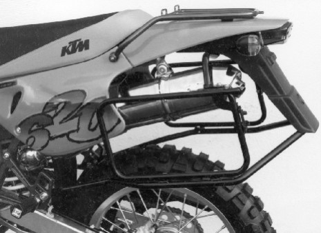 Hepco & Becker Kofferrek zwart KTM LC4 400/600 vanaf 1997 / LC4 R620 ADVENTURE vanaf 1998