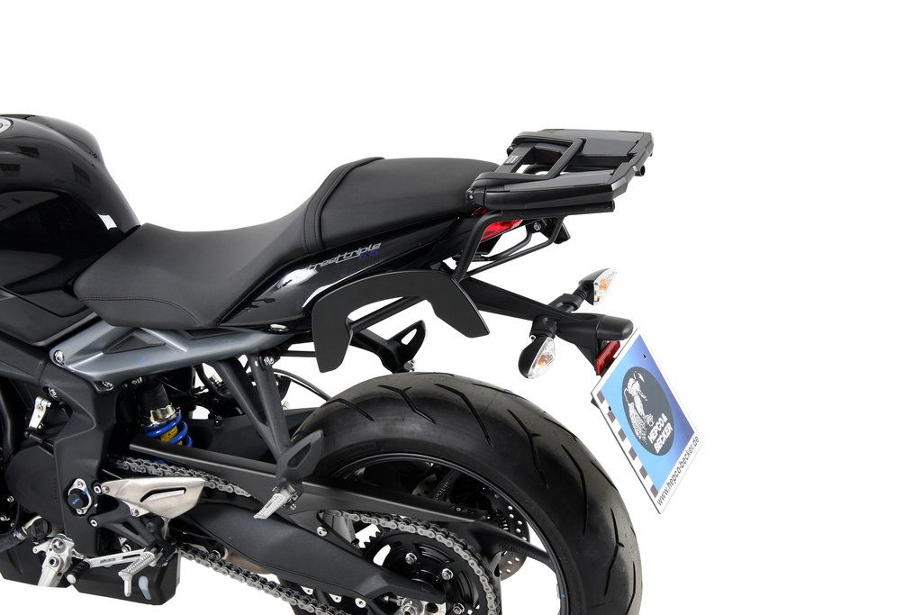 Hepco&Becker Topdrager Alurack zwart voor Triumph Street Triple 675/ R 2013