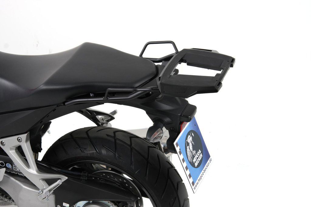 Hepco&Becker Topdrager Alurack zwart voor Honda CROSSRUNNER VFR800X vanaf 2011 tot 2014
