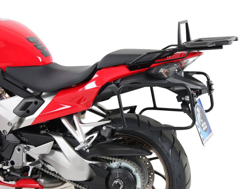 Hepco & Becker Kofferrek Lock tot it zwart Honda VFR800F vanaf 2014 tot 2020