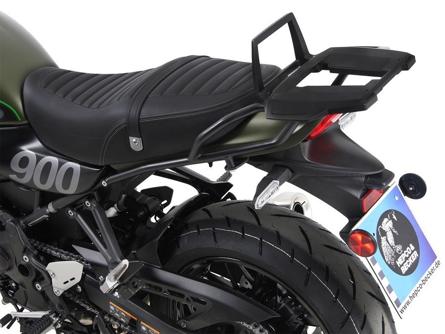 Hepco&Becker Topdrager Alurack zwart voor Kawasaki Z900RS / Cafe vanaf 2018 / Z900RS SE vanaf 2022