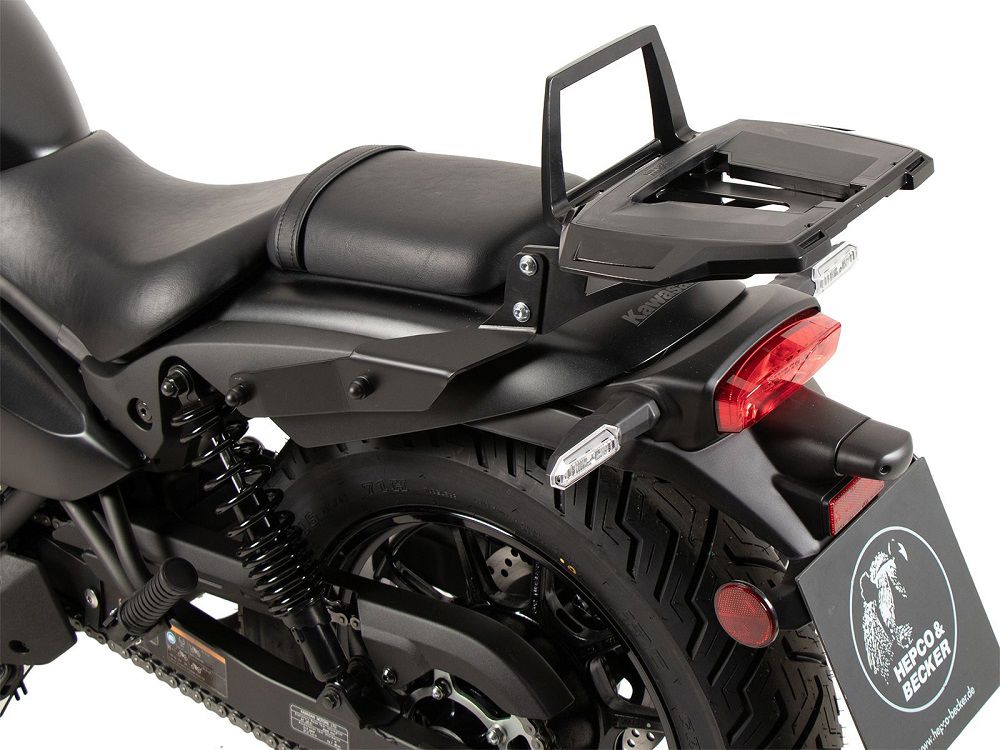 Hepco&Becker Topdrager Alurack zwart voor Kawasaki Eliminator 500 vanaf 2024