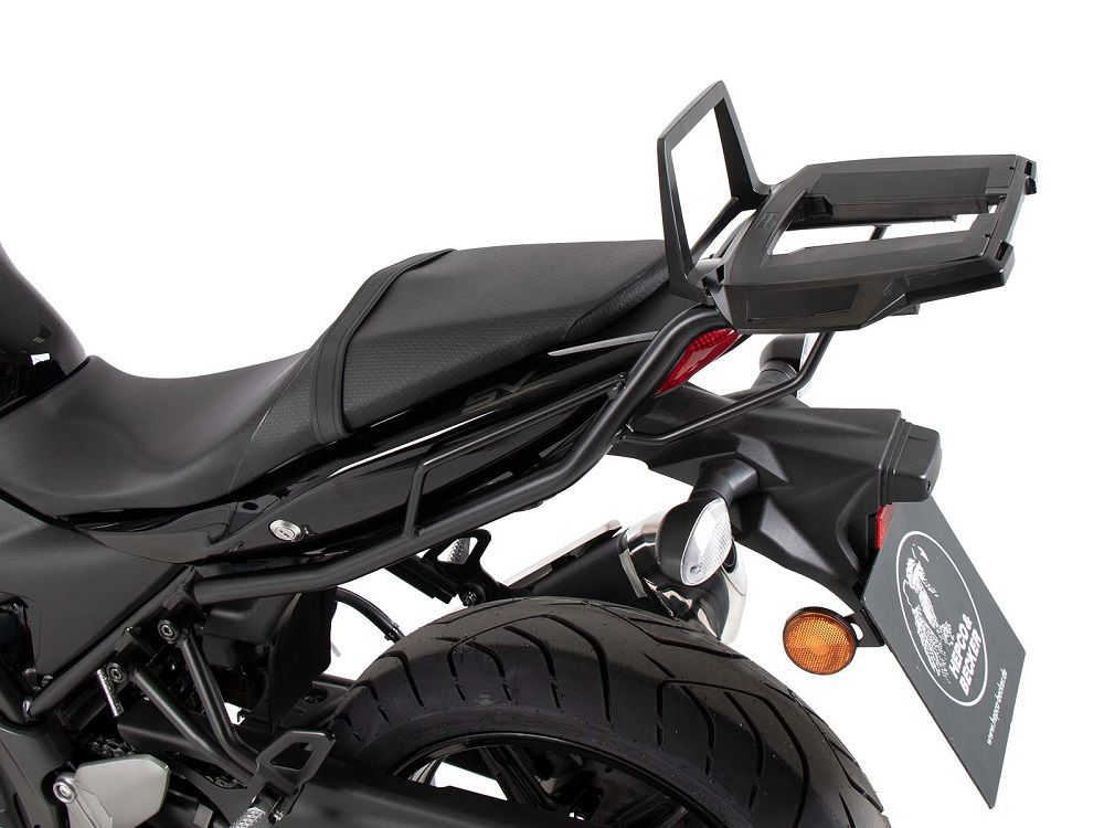 Hepco&Becker Topdrager Alurack zwart voor Suzuki SV650X vanaf 2018