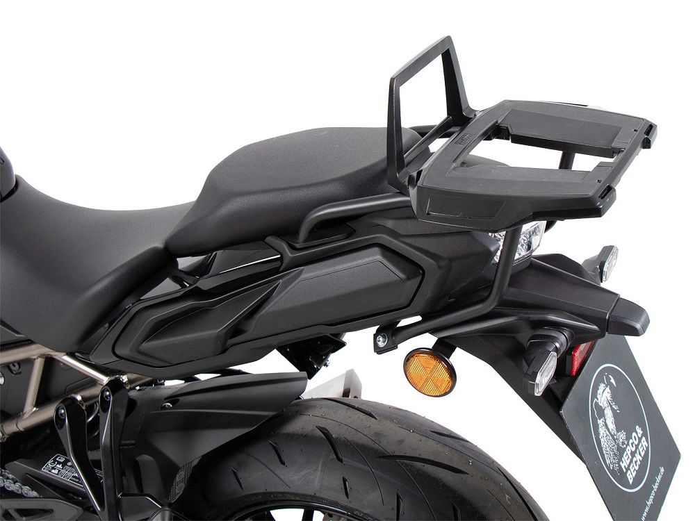 Hepco&Becker Topdrager Alurack zwart voor Suzuki GSXS1000GT vanaf 2022