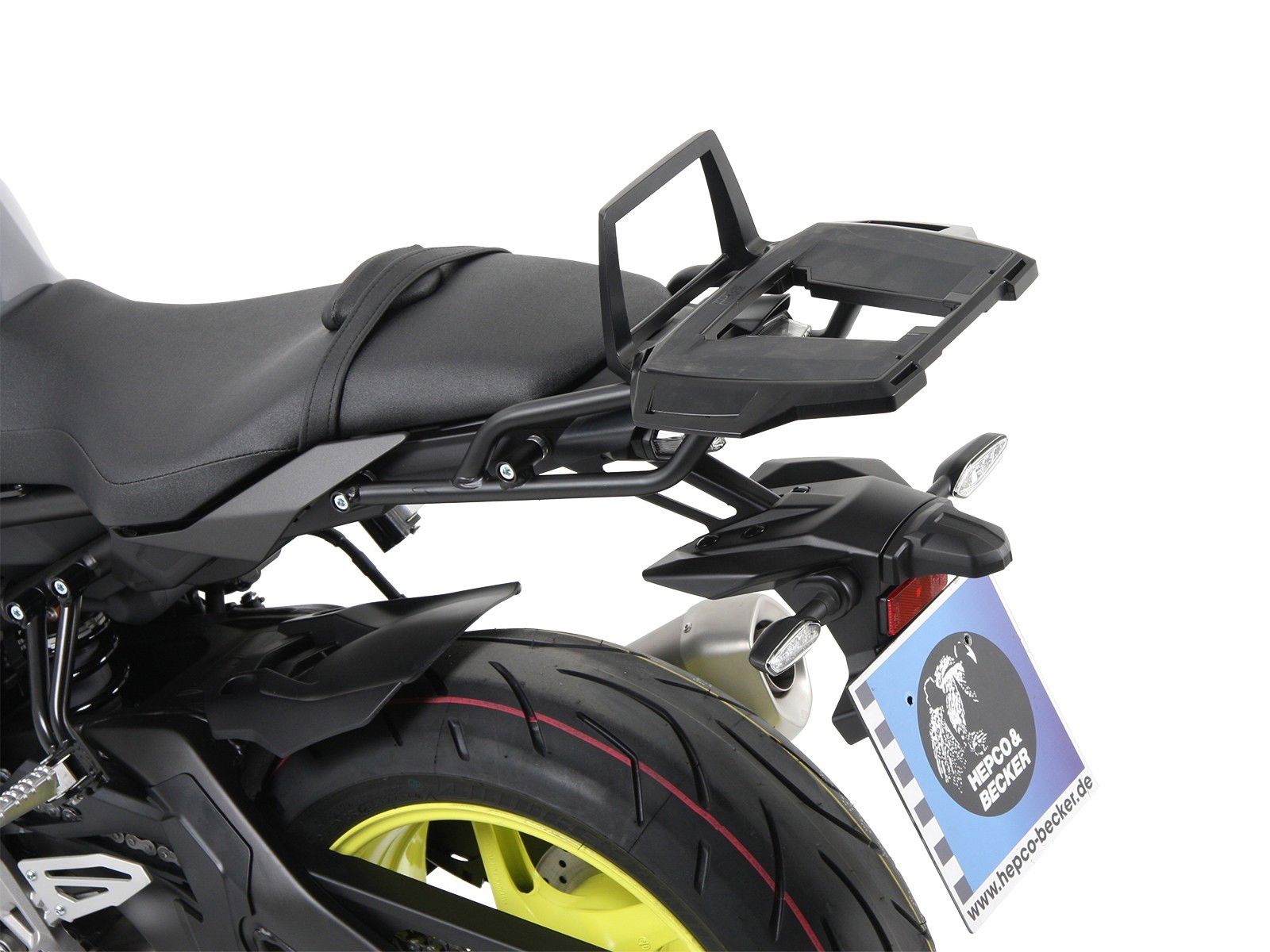 Hepco&Becker Topdrager Alurack antraciet voor Yamaha MT10 vanaf 2016 tot 2021