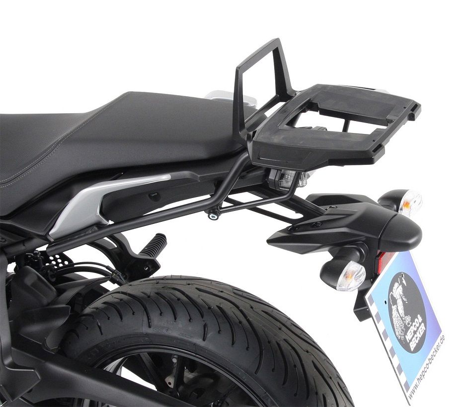 Hepco&Becker Topdrager Alurack zwart voor Yamaha Tracer 7 vanaf 2021