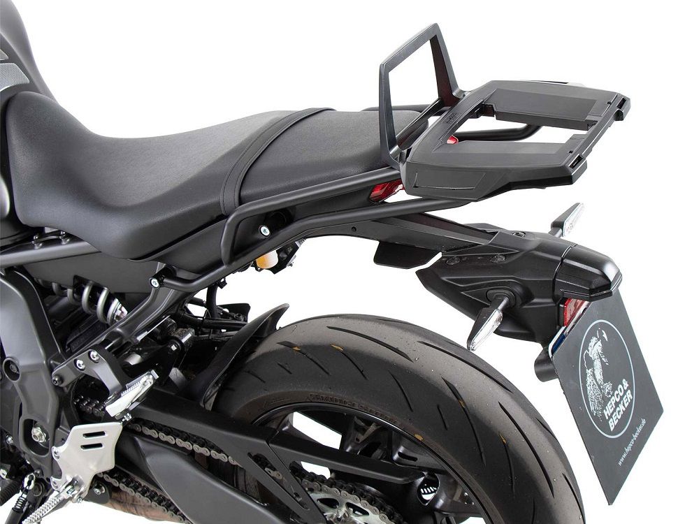 Hepco&Becker Topdrager Alurack zwart voor Yamaha MT09/SP vanaf 2021 tot 2023