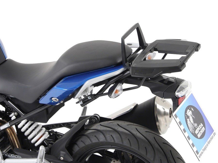 Hepco&Becker Topdrager Alurack zwart voor BMW G310R vanaf 2016