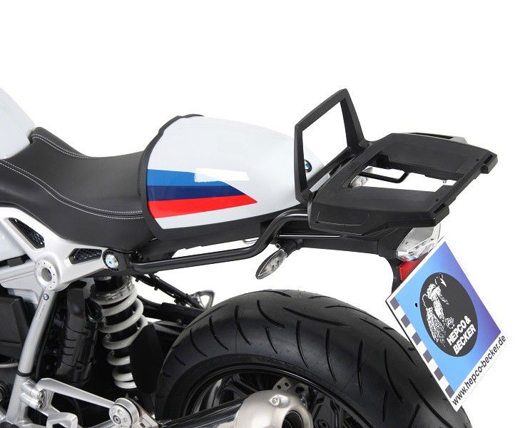 Hepco&Becker Topdrager Alurack zwart voor BMW R NineT Racer vanaf 2017