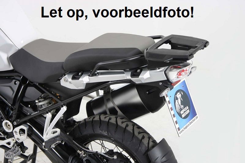 Hepco&Becker Topdrager Alurack zwart voor BMW F850GS Adventure vanaf 2019
