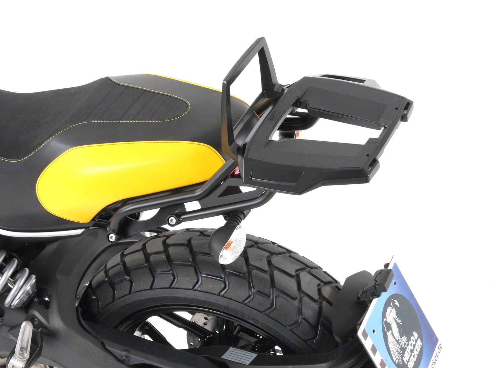 Hepco&Becker Topdrager Alurack zwart voor Ducati Scrambler Sixty2 vanaf 2016