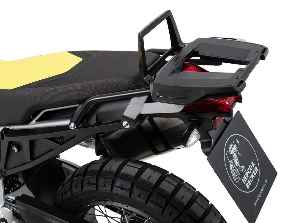 Hepco&Becker Topdrager Alurack zwart voor Aprilia Tuareg 660 vanaf 2022