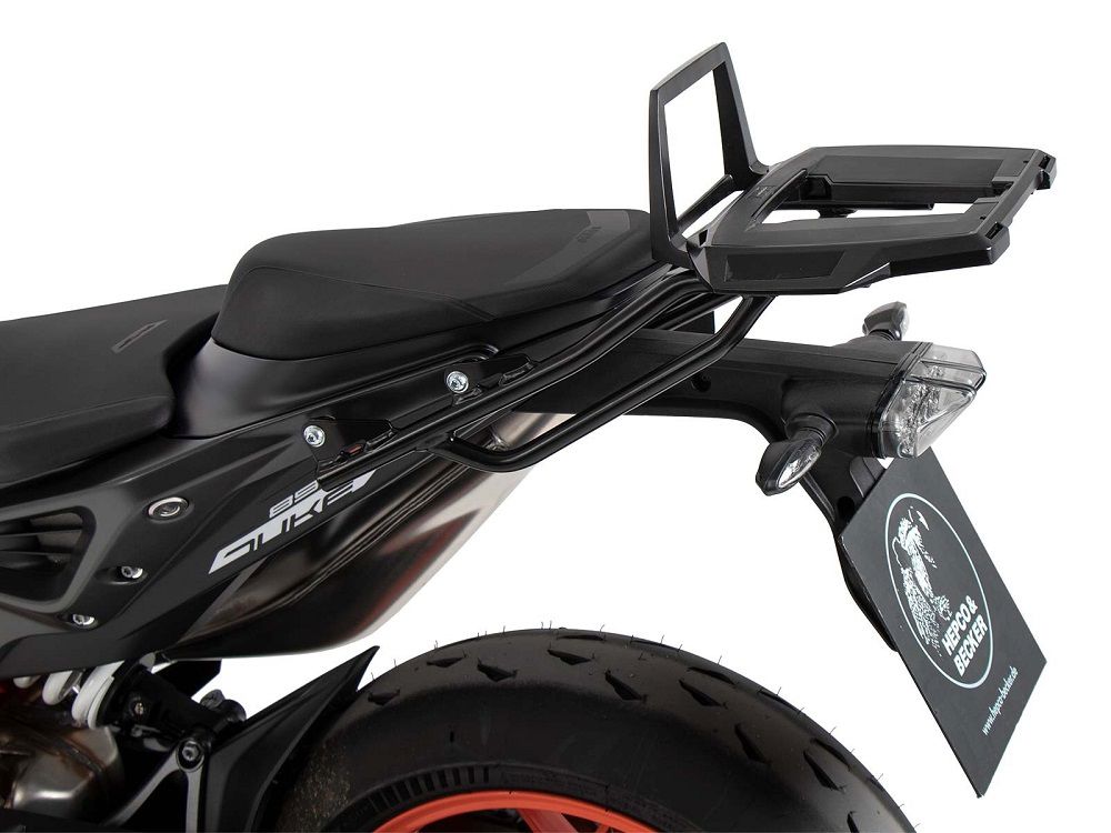 Hepco&Becker Topdrager Alurack zwart voor KTM 890 Duke vanaf 2020+