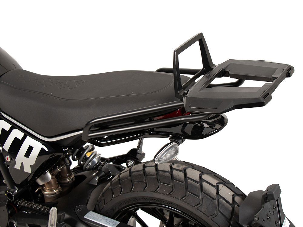 Hepco&Becker Topdrager Alurack zwart voor Ducati Scrambler 800 Icon vanaf 2023
