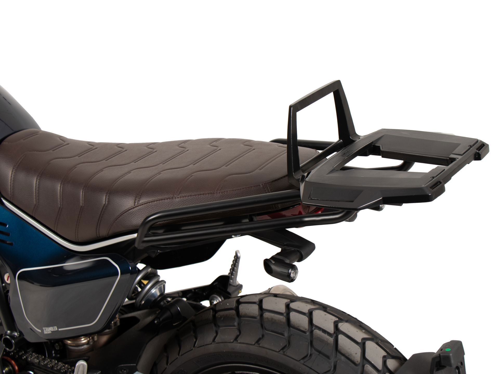 Hepco&Becker Topdrager Alurack zwart voor Ducati Scrambler 800 Nightshift/Full Trottle vanaf 2023