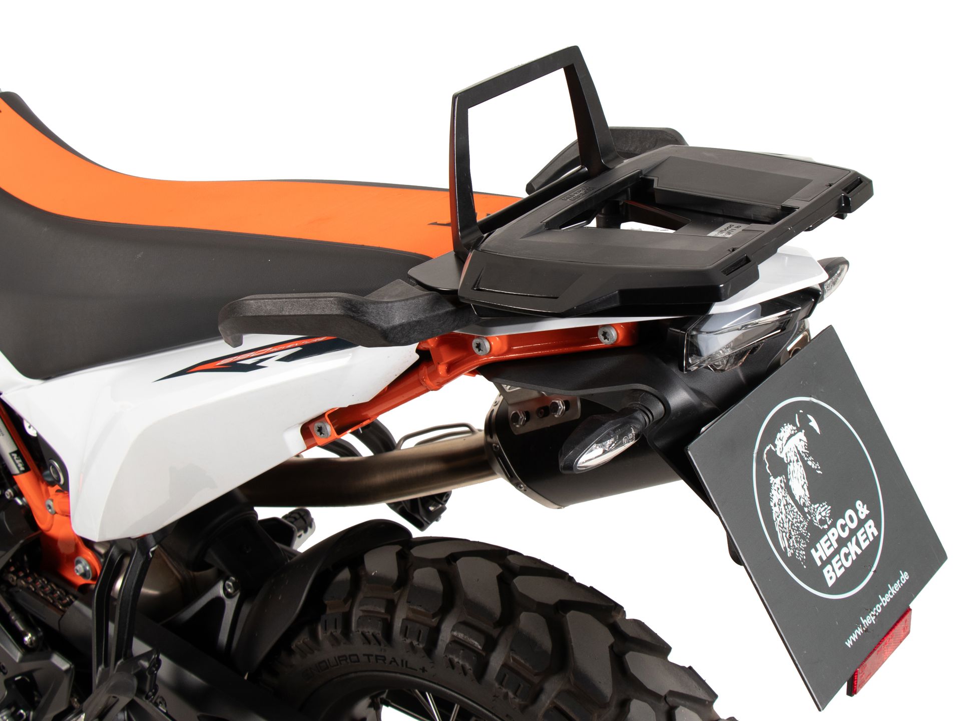 Hepco&Becker Topdrager Alurack zwart voor KTM 790 Adventure vanaf 2024